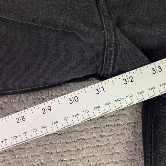 NWT Paul Smith Tapered Fit Black Organic Stretch Jeans Men's 30 Measure 32 x 31 - Picture 15 of 16